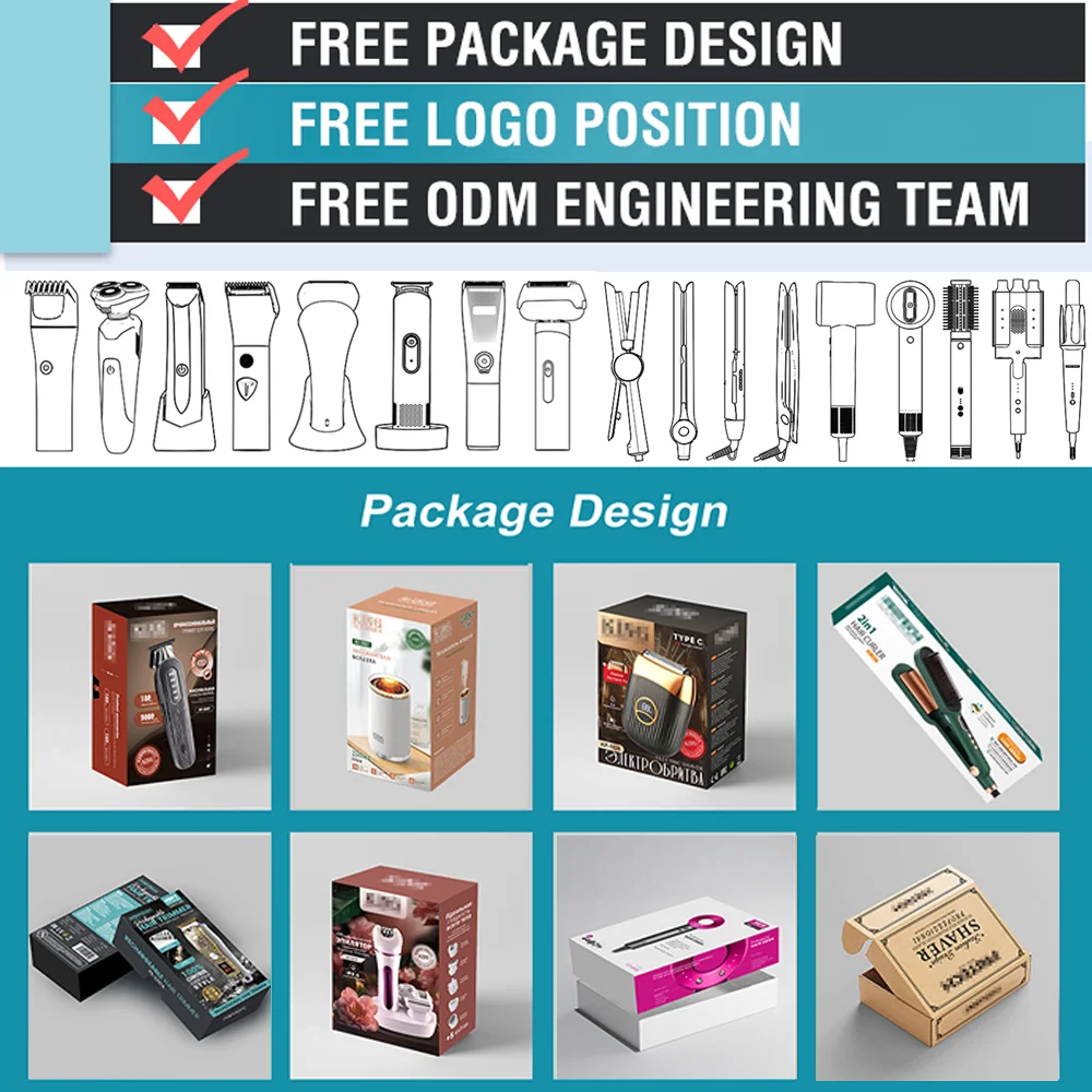 PRITECH Washable Fully Body bikini trimmer waterproof Shaver 6500rpm Groin Hair Trimmer for Face Beard