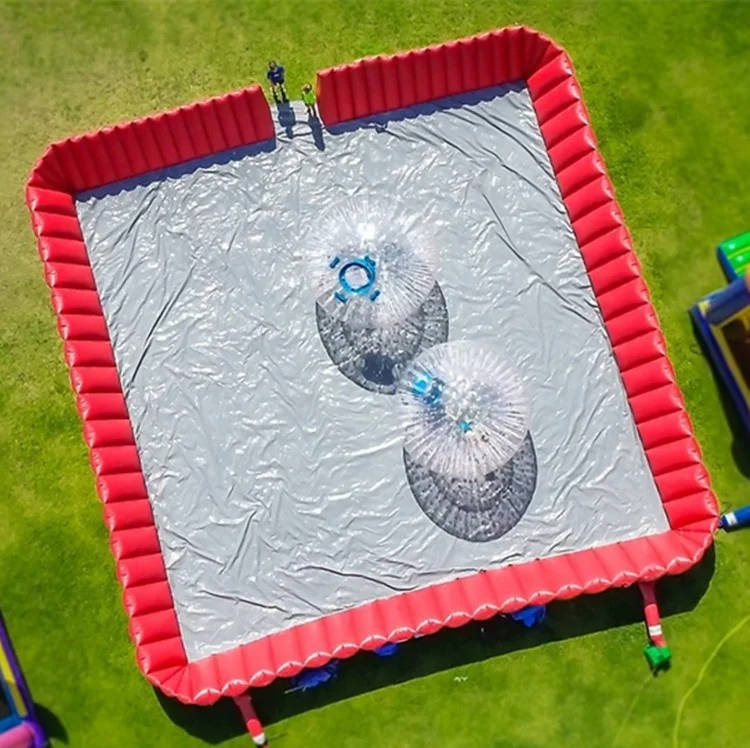 Custom Inflatable Zorb Arena Large Outdoor Zorb Wars Field
