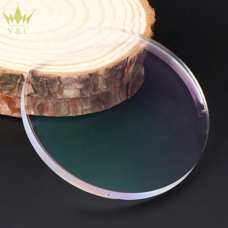 1.56 Lens High Quality UV380 1.56 blue HMC Single Vision Eyes Protecting Optical Lens