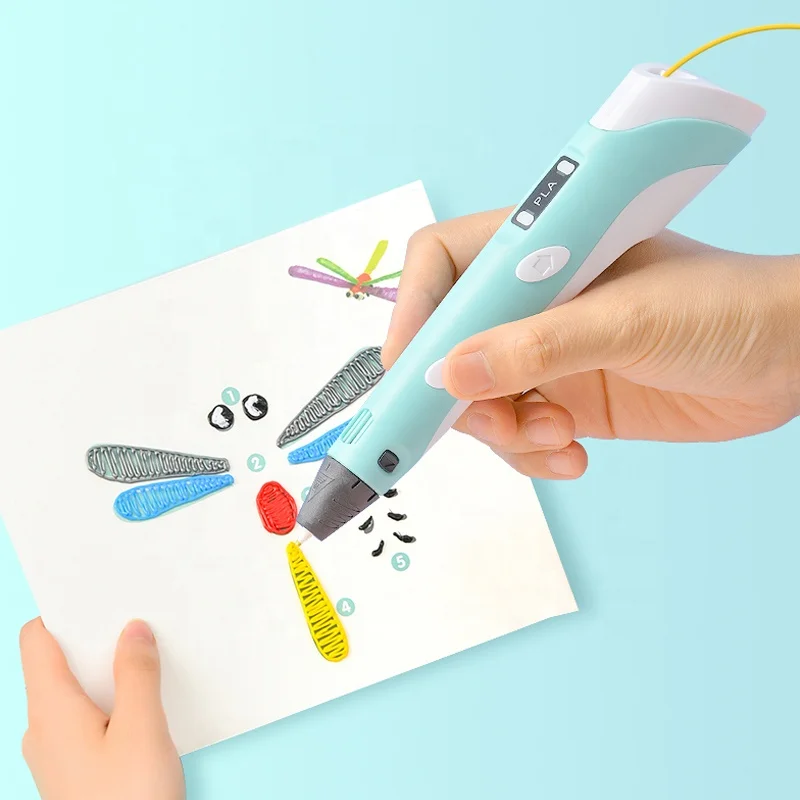Newest Kids 3d Drawing Pen for Christmas Gift Pens Printing Best With ABS Filament