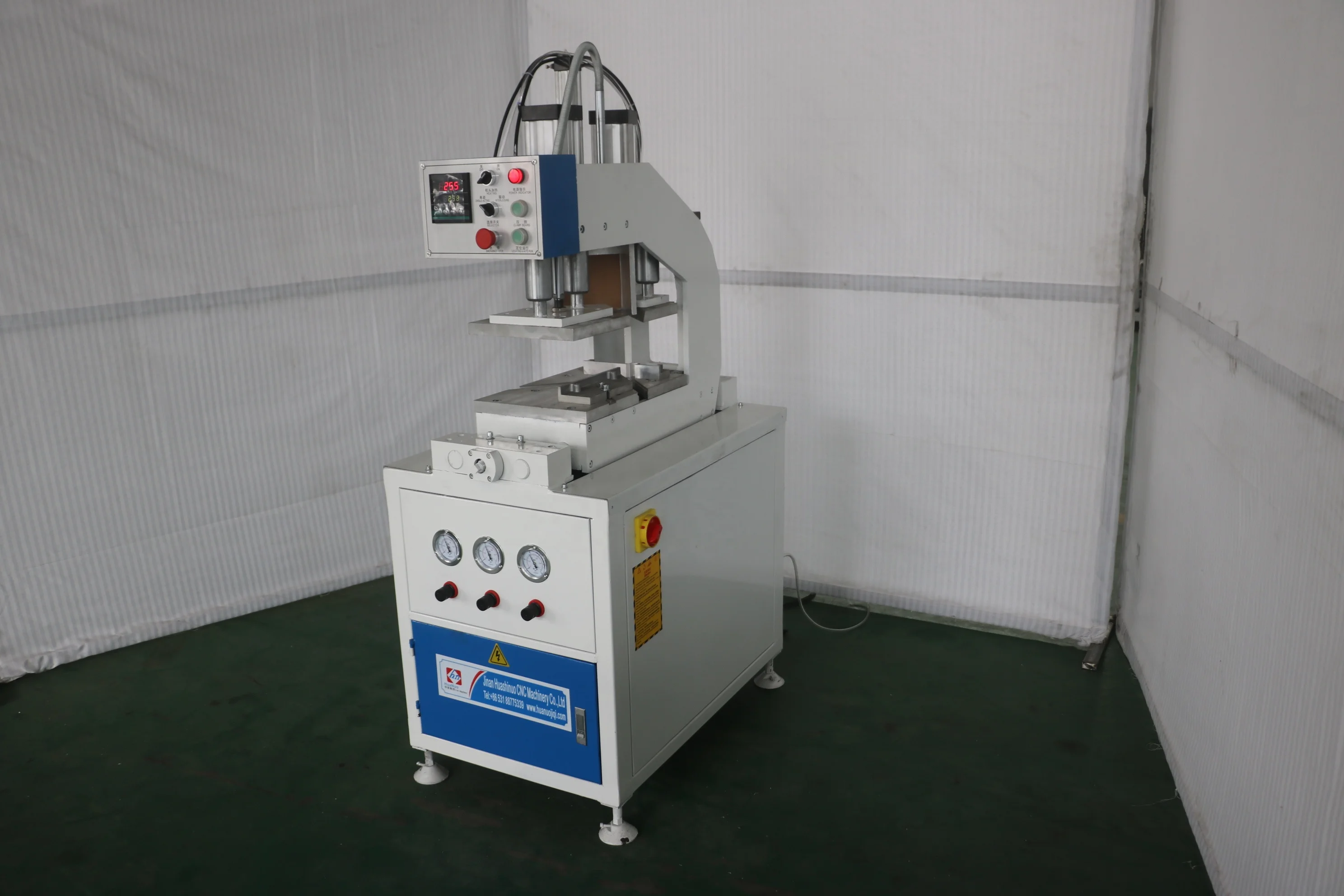 
Plastic UPVC Windows and doors corner connection making Machine Single head Welder machinery 