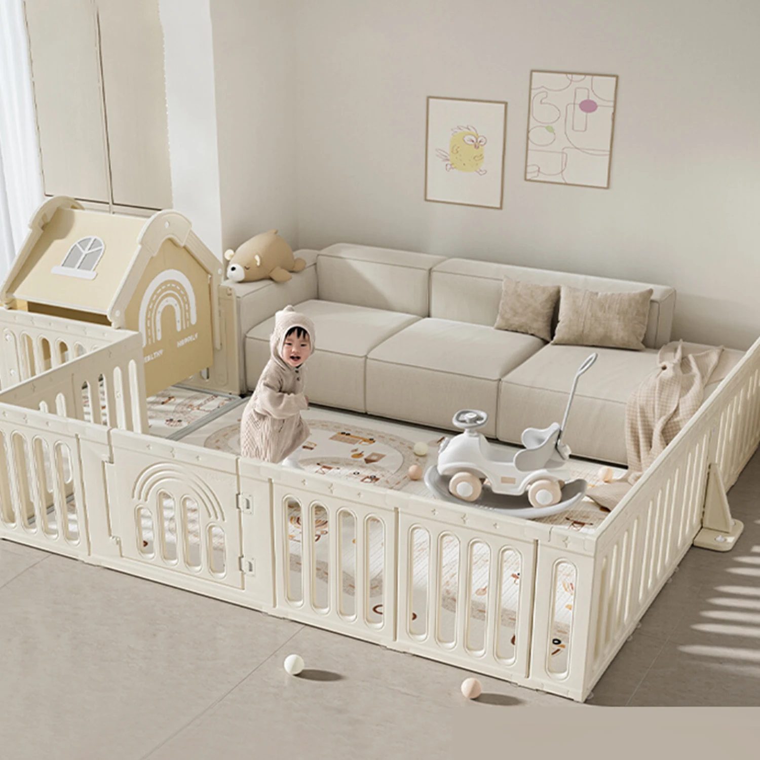 manufactures portable safety play plastic kids playpen toddler fence child large size indoor baby playyard