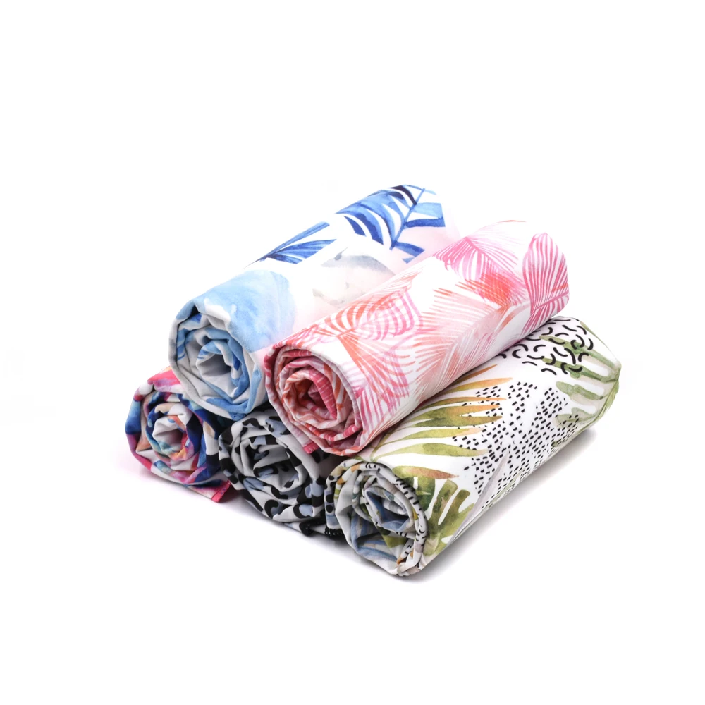 Premium waterproof lightweight big mandala beach towel for travel