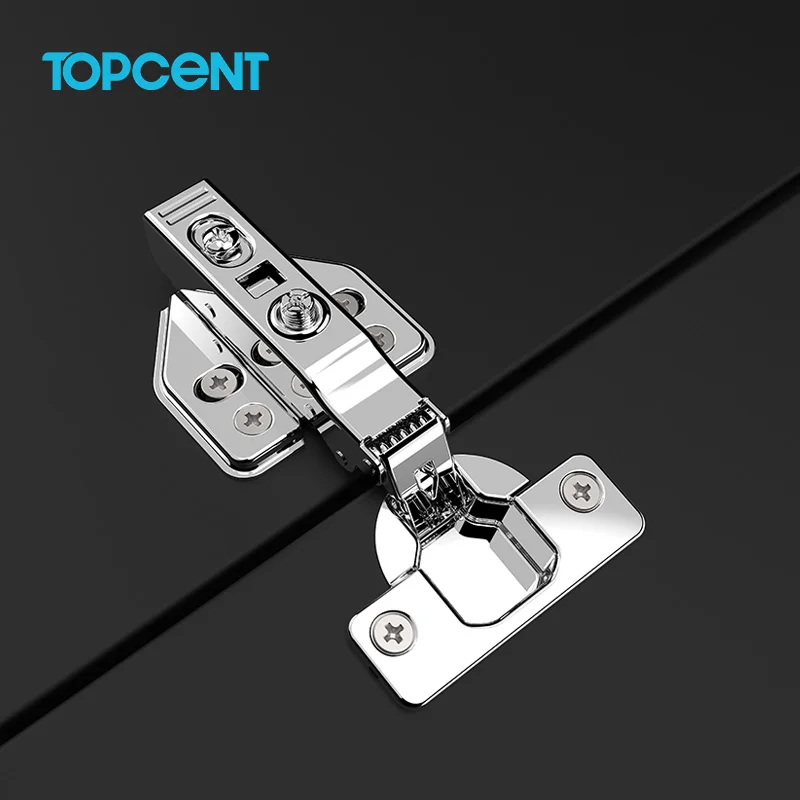 Гидравлические петли TOPCENT из нержавеющей стали мебельные мягкие закрытые для шкафов дверей