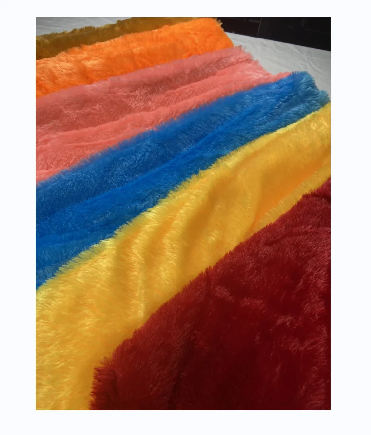 12mm 20mm 30mm super soft fabric push velour colorful pillow fabric