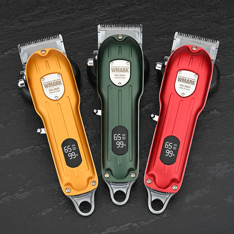 WMARK All Metal 9Cr18 Stainless Blade 6500RPM Tijeras De Pelo Buy Online Men Professional Hair Clippers For Barber Shop