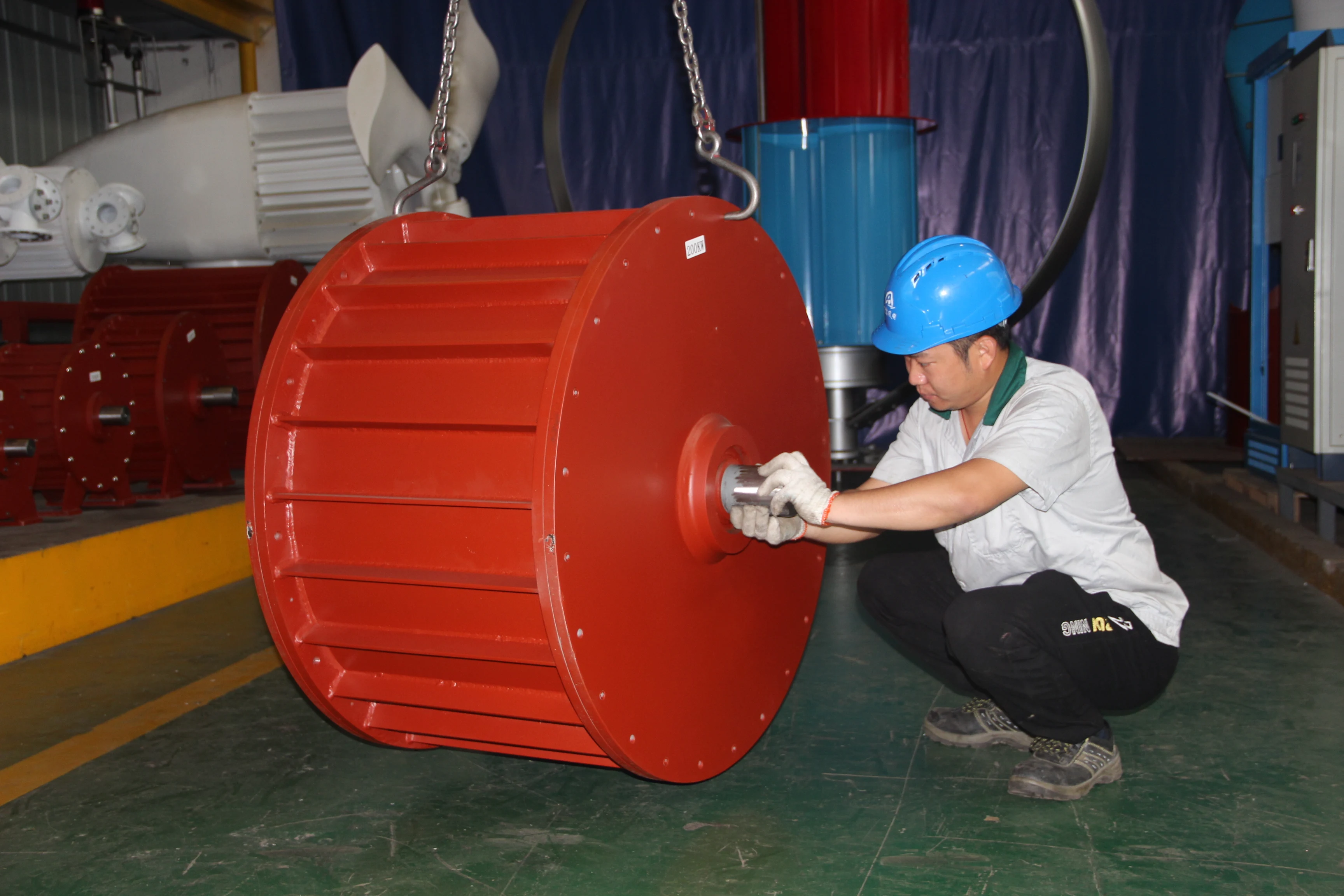 Низкий Rpm 300kw магнитный генератор свободной энергии постоянный магнит