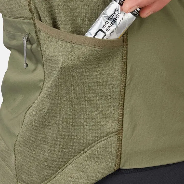 Factory Wholesale Plain Gym Compression Green Zip up Hoodies for Men in Bulk No String