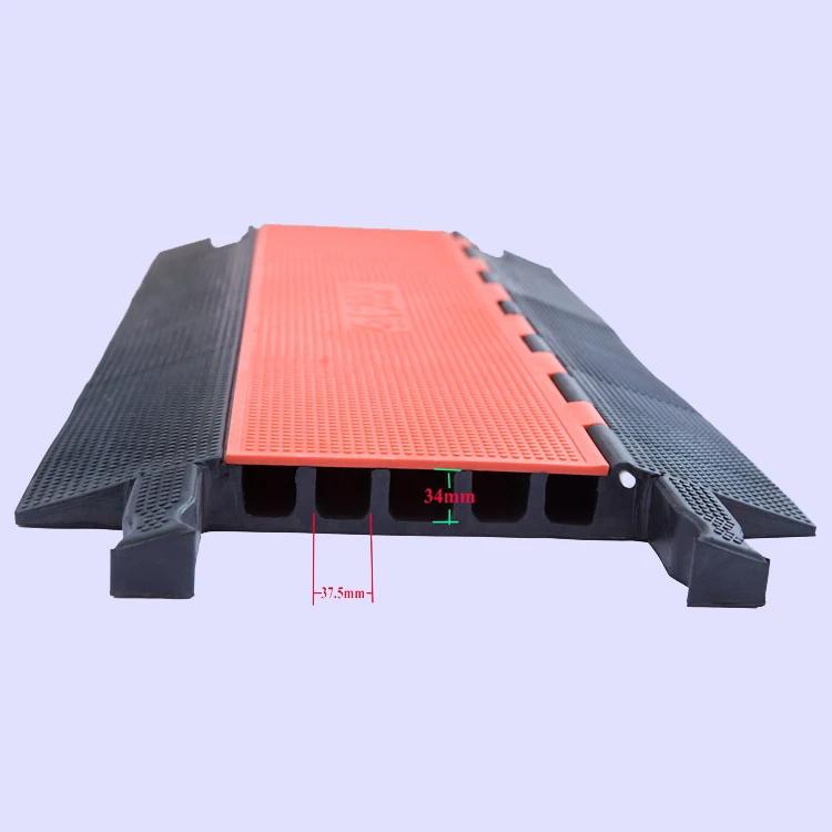 CE GUARD Dog 65T Load Bearing All-weather Environmental 5-Way Line Cross 5-Channel 5 Channel 5CH 5-CH Cable Ramps