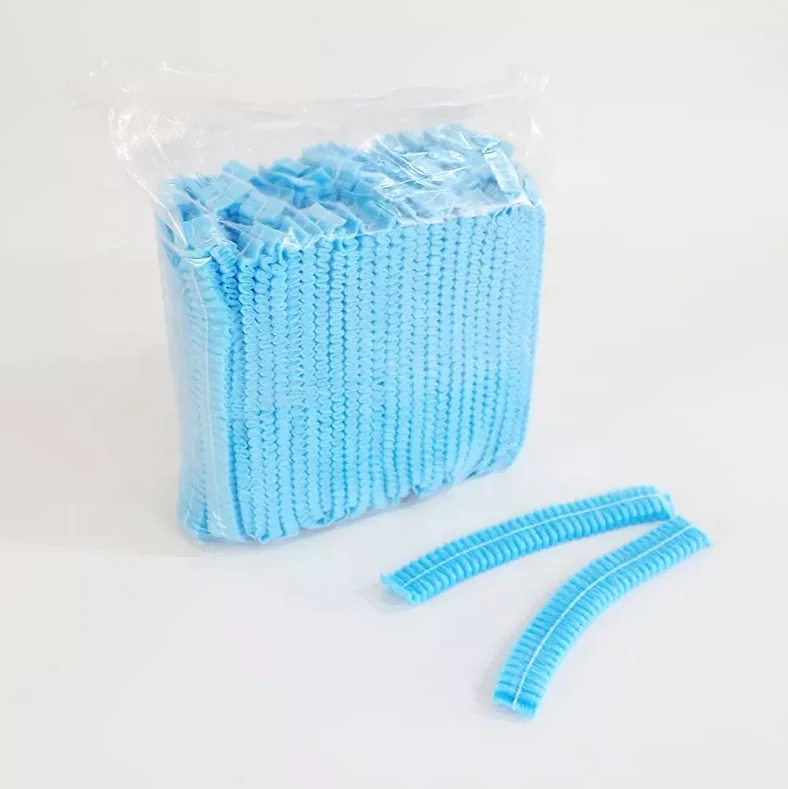 Factory cheap price disposable non woven hair net mop hat clip hat for food industry