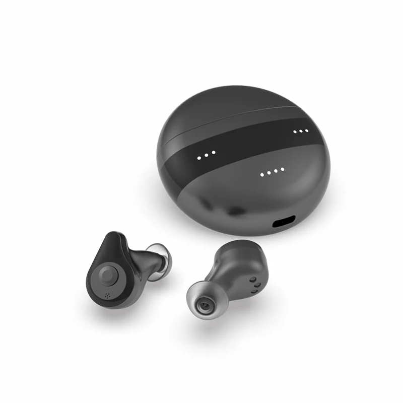 Высококачественные Беспроводные наушники с управлением приложением Bluetooth перезаряжаемые Цифровые слуховые аппараты