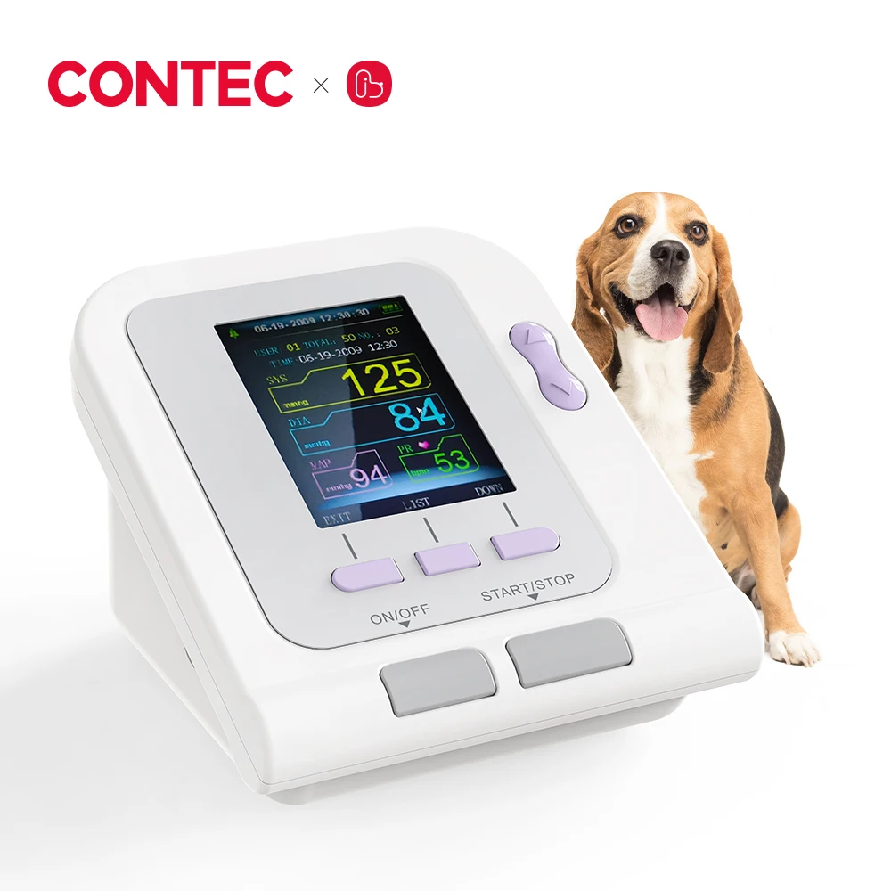 CONTEC 08A-VET bt handheld Veterinary Instruments vet blood pressure monitor