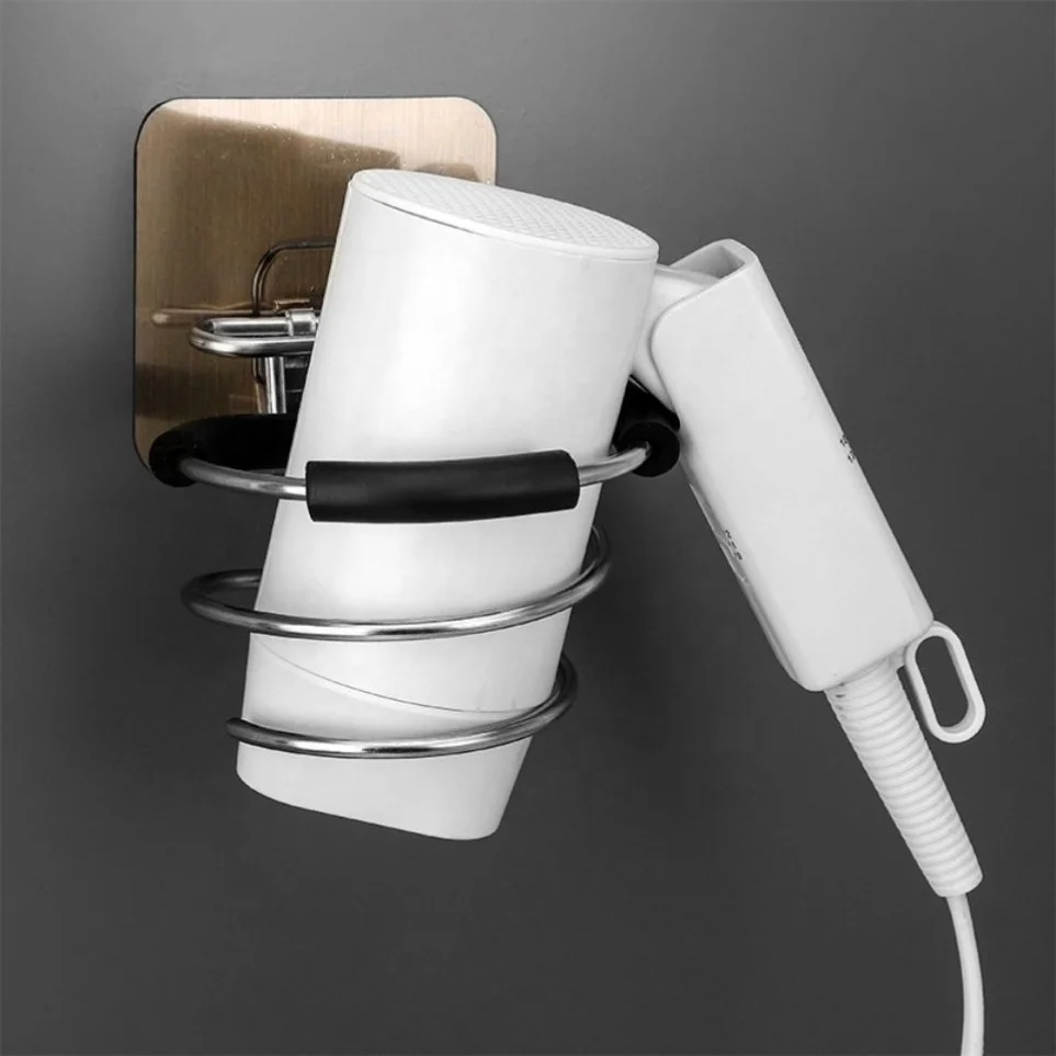 New Arrival Hair Care Tools Holder Wall Mount Bathroom Hair Dryer Holder for Barber Shop