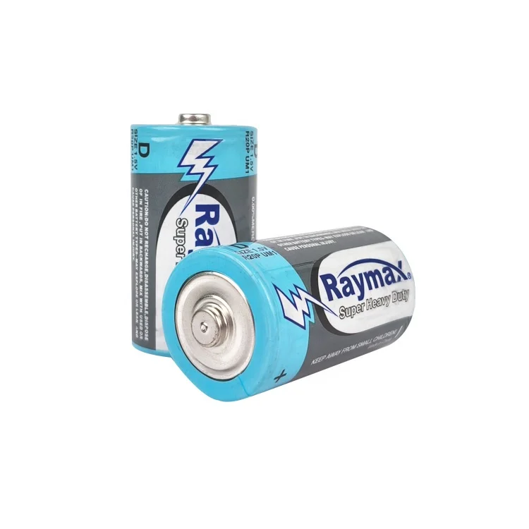 1.5v Raymax R20 zinc carbon battery r20p d size r20 batteries