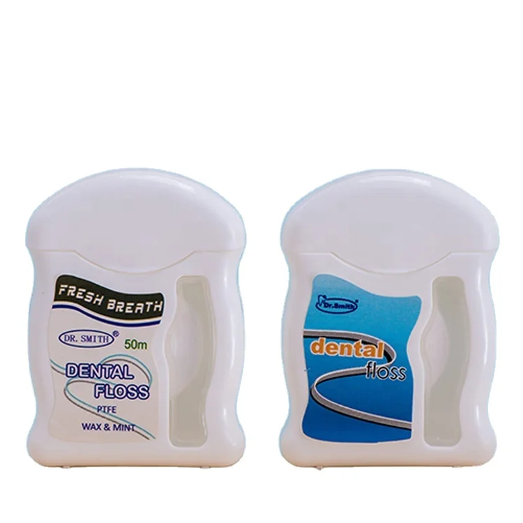 OEM high quality dental floss waxed&mint teeth cleaning product oral care flosser support customization with CE