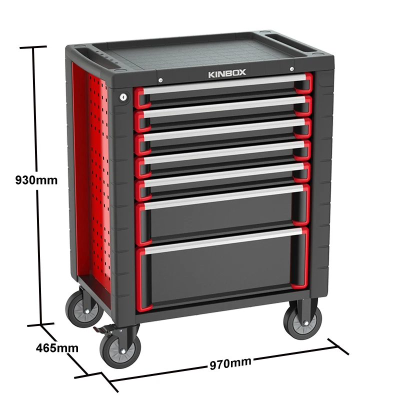 DO-Ningbo Kinbox 185 PCS EVA 1/3 Tray Mechanical Tool Box With Tools for Auto Repair