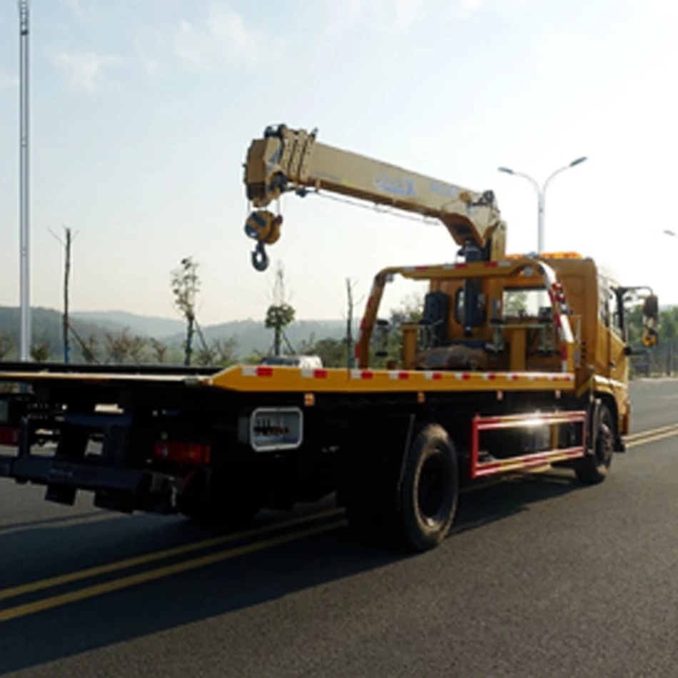 China HOWO Heavy Duty Wrecker Tow Truck 16Ton flatbed tow truck