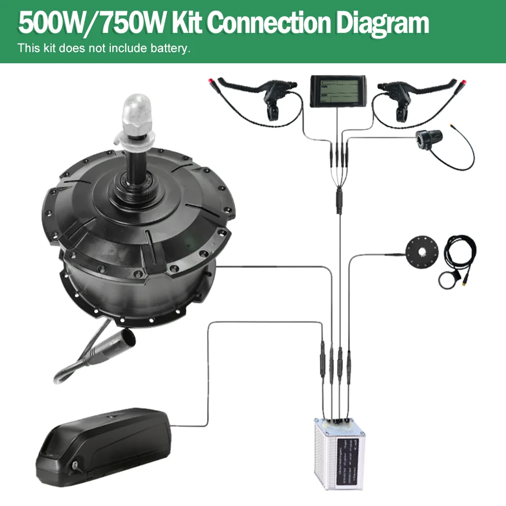 48V 750W 45km/h  28 inch rear wheel gear dc electric bicycle hub motor kit