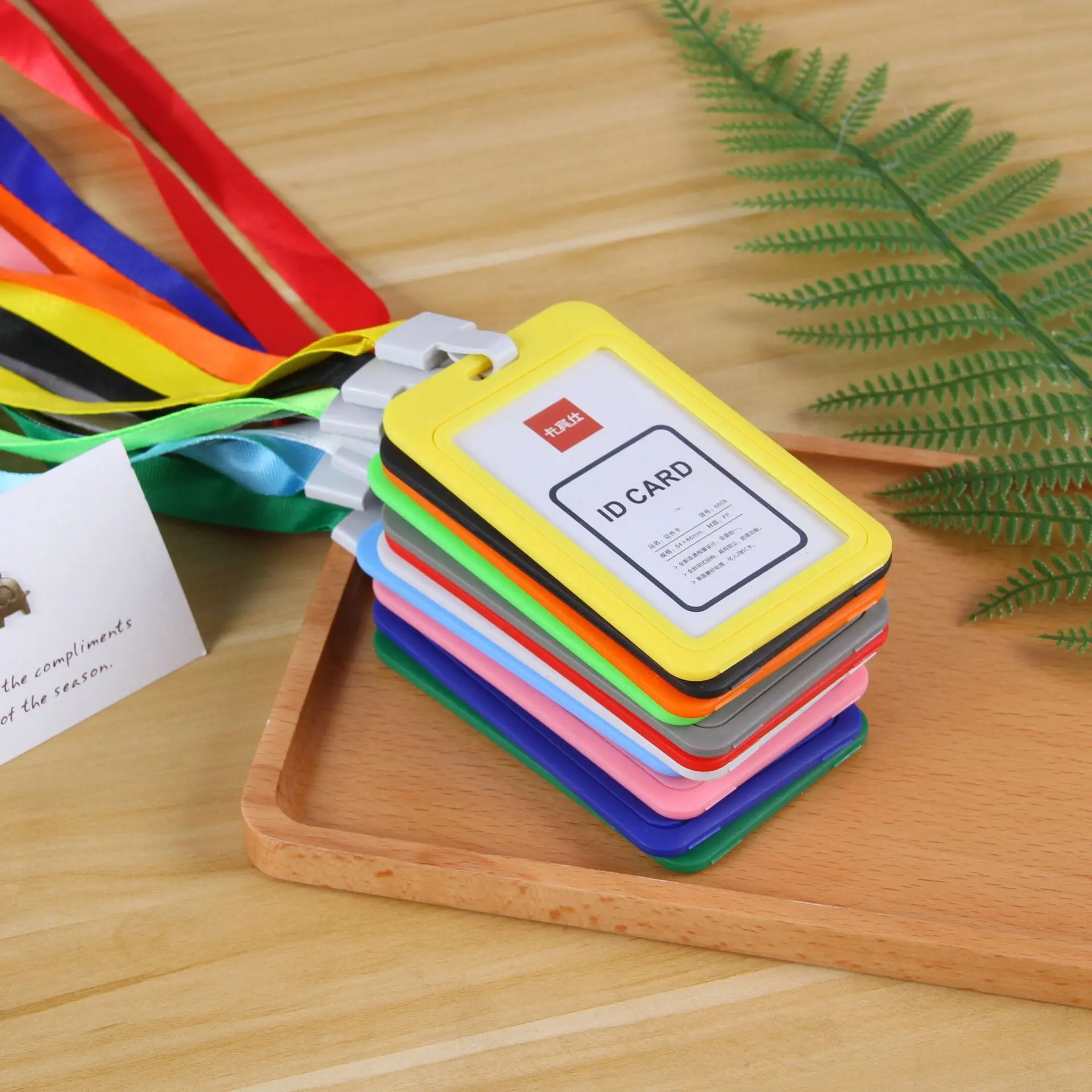 Bank clerk nurse students company staff ID card holder access control badge ID card campus card  customization