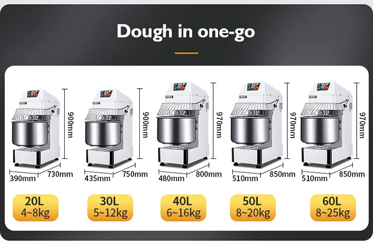  Commercial cake mixer bread machine 25kg stand up baking electric 5l 7l 10l 15l 20l 30l 40l 50l
