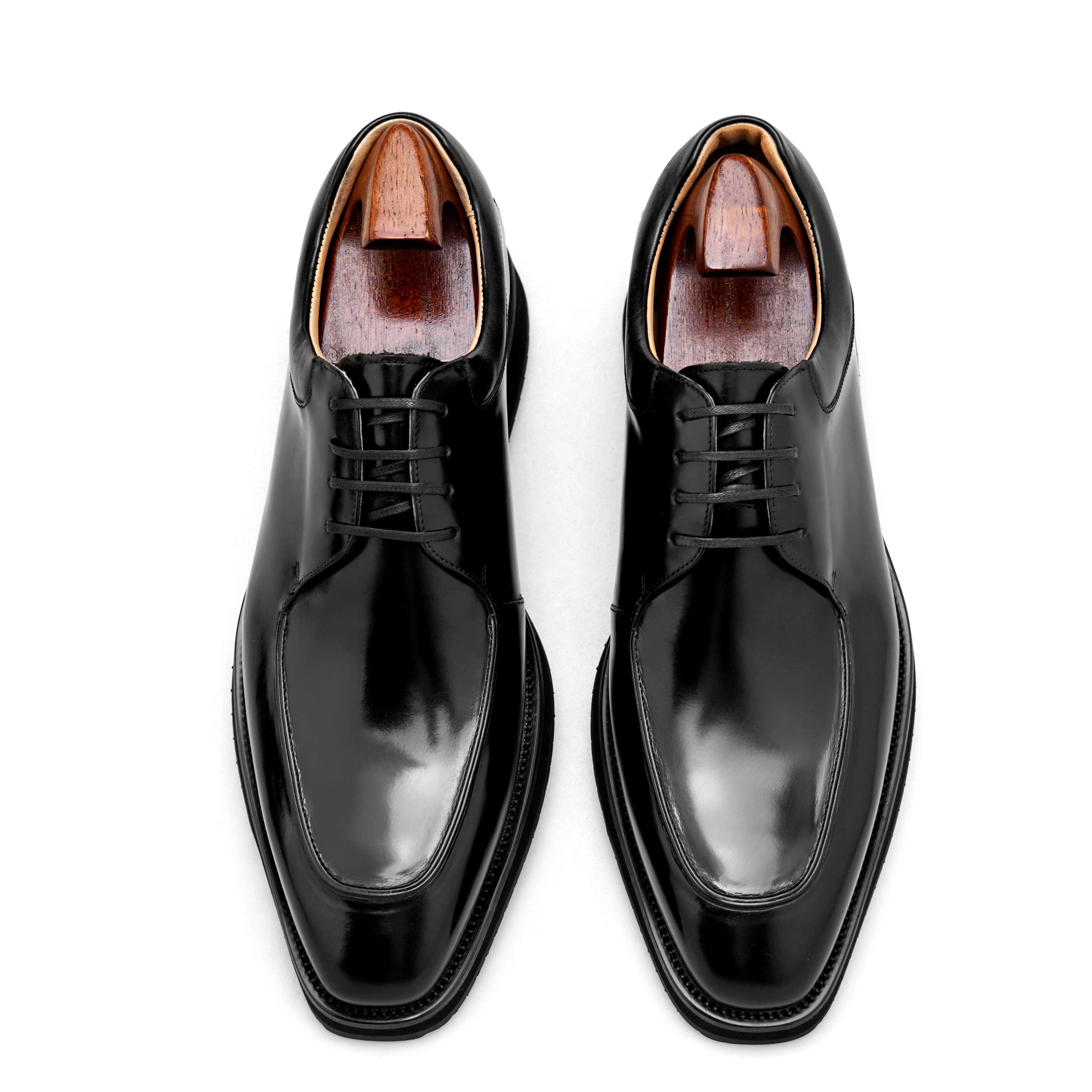 Популярный Стиль Толстая подошва натуральная кожа обувь Британский Стиль мужские кожаные туфли