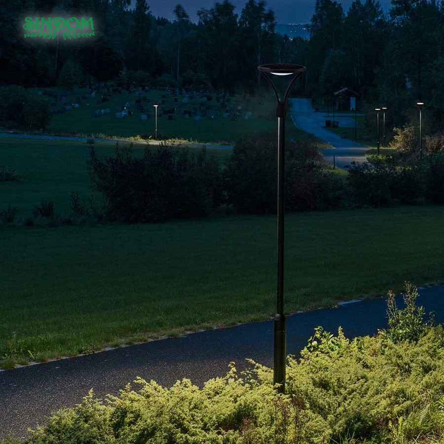 2022 New Design Simple and Modern Outdoor Led Garden Post Top Area Light