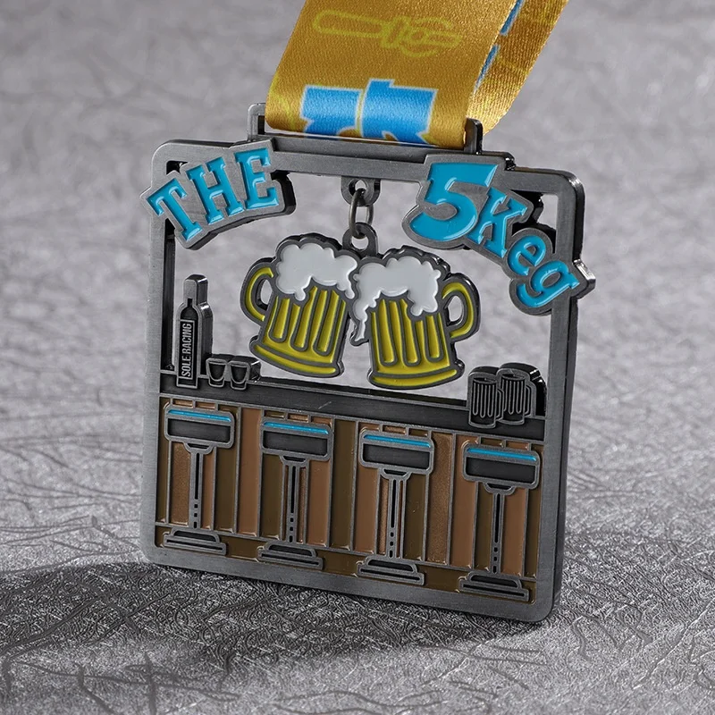 Wholesale Factory Directly Custom Gold Plated Souvenir Metal Sports Award Trophy And Medal