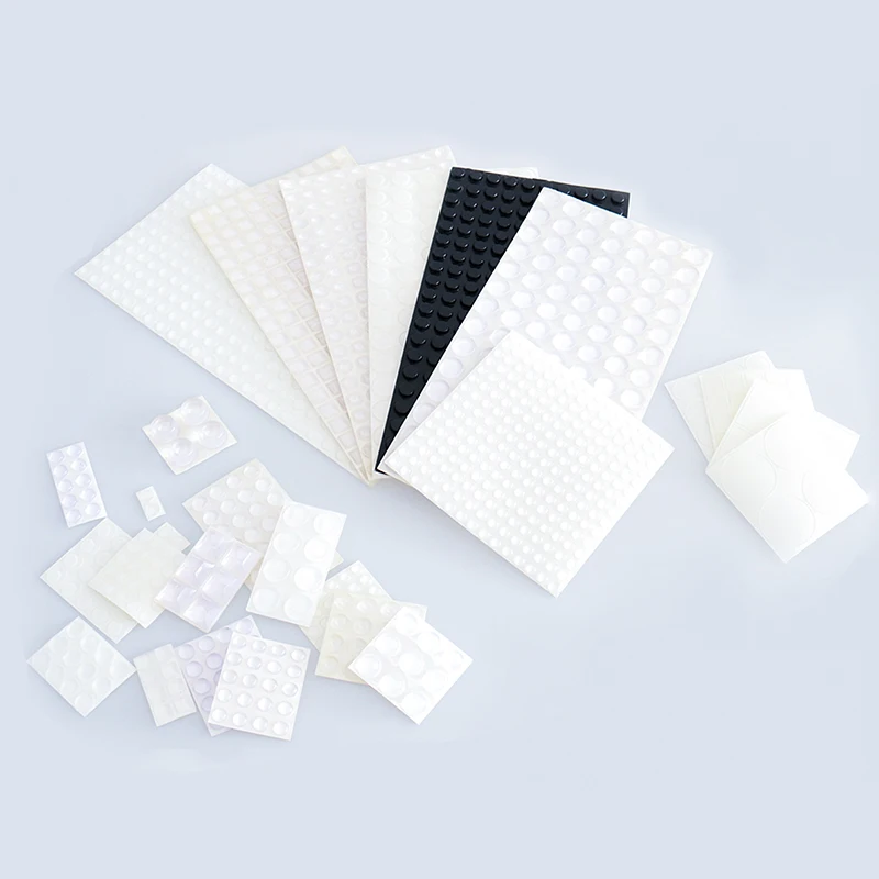 Customized One-stop Purchasing Black Self-adhesive Self Stick Sticky Cabinet Door Furniture Glass Wood Bumper Pads