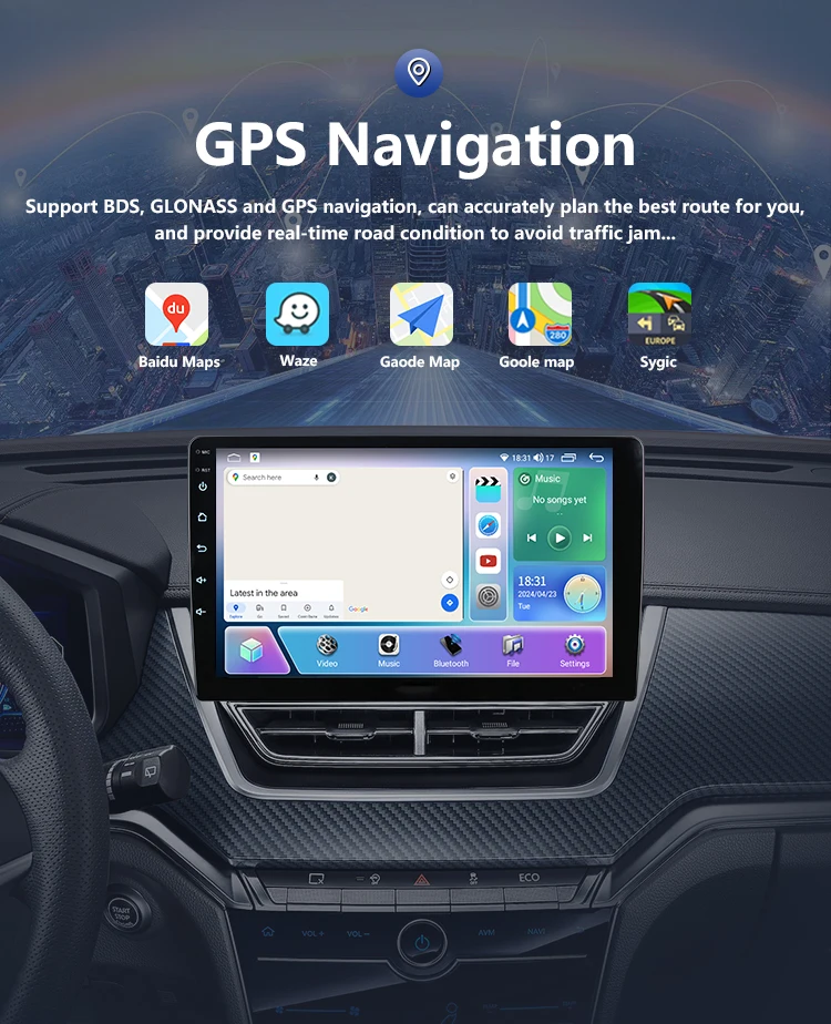 Factory N5 128GB 9/10 Inch Lodark Octa Core Carplay Android Car Audio Touch Screen Navigation GPS Car Radio with 360 Car Camera