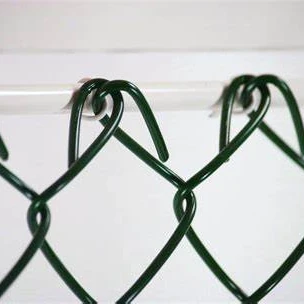 Green PVC coated Diamond Mesh fence chain link mesh