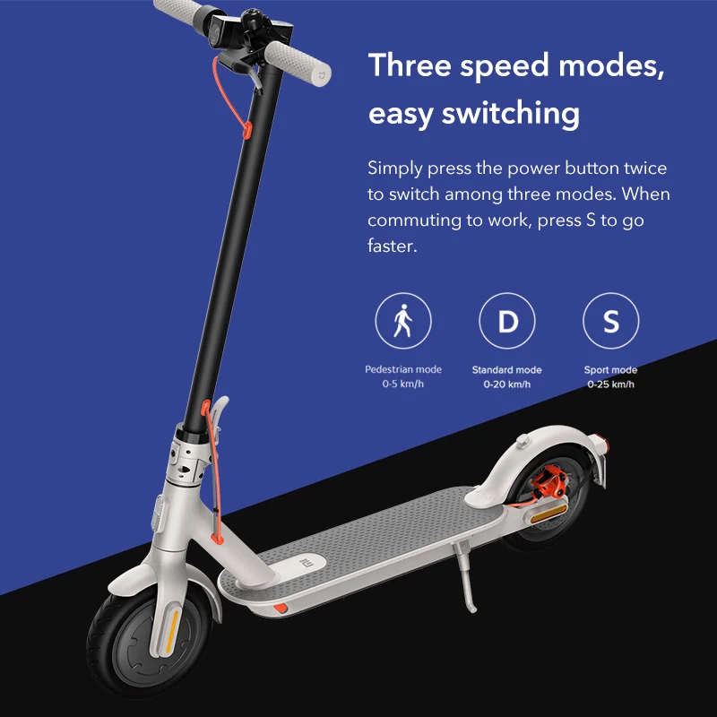 2022 New Xiaomi Mi Electric Scooter 3 Global Version Original Sports Cycling Entertainment Adults Transport Electric Scooter
