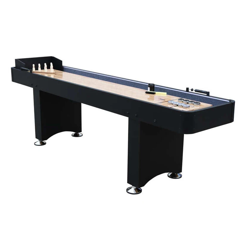 9ft классический деревянный стол для игры в Шаффлборд оптовая продажа товары спорта помещении из Китая