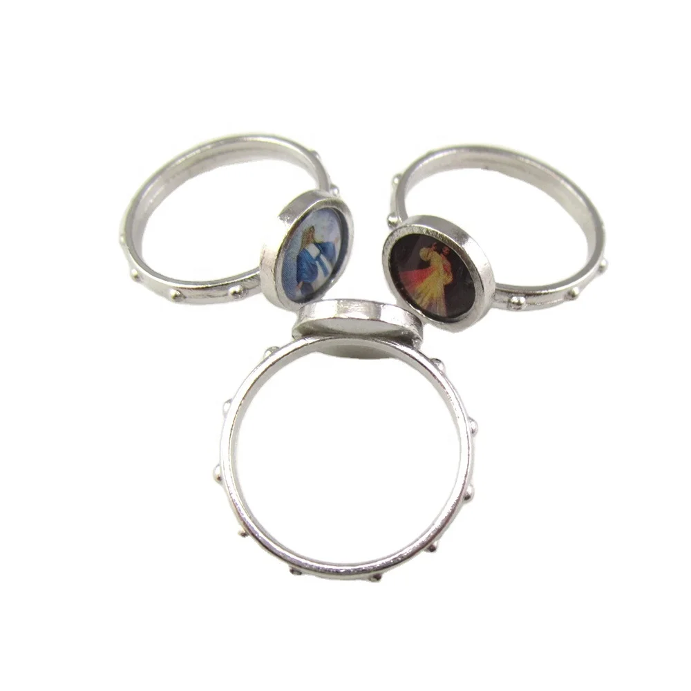 Church Sacramental Gift Rosary Prayer Finger Rosary Ring