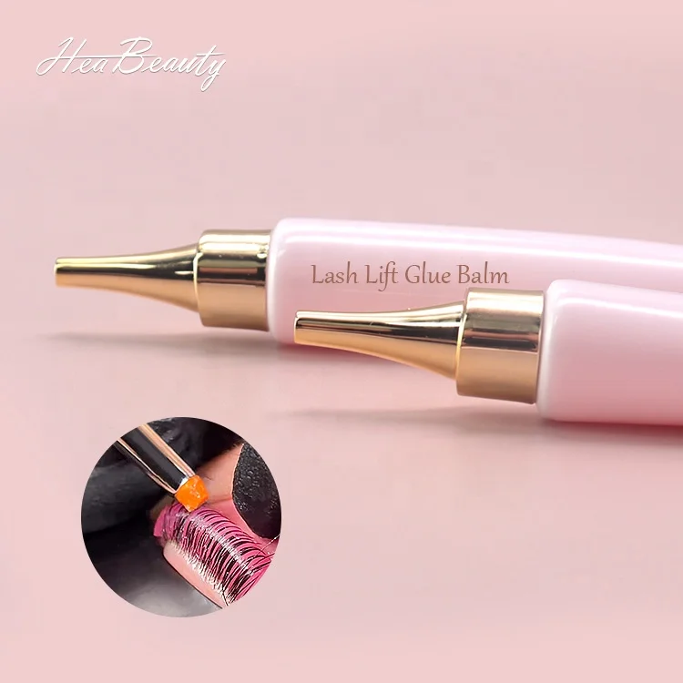 Solid Upgrade Eyelash Lift Glue Wax Private Label Adhesive Balm Lashlift No Caking Glue Balm Strong Fixer Stick Lashes Lift