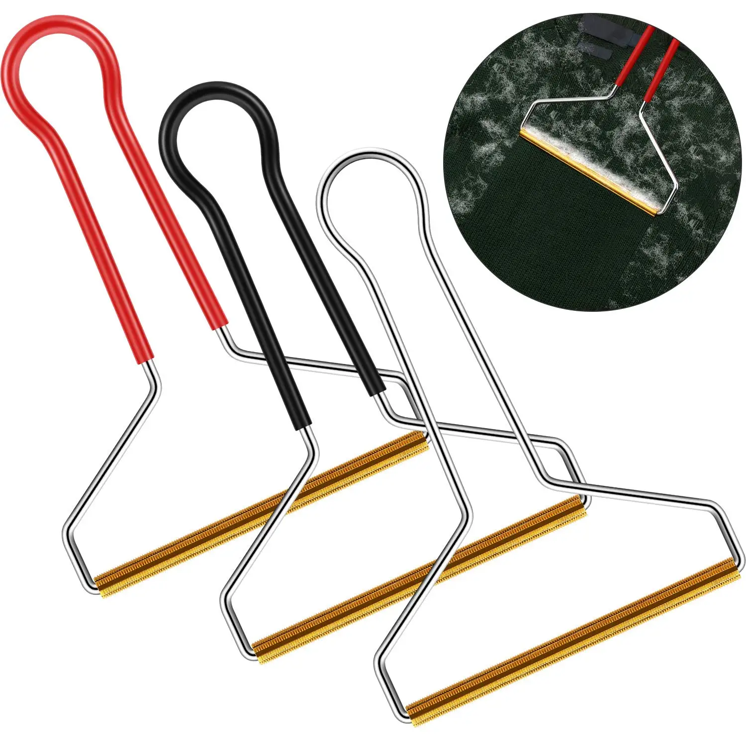 Portable Lint Remover Pet Clothes Fur Fuzz Shaver Trimmer Manual Reusable Roller