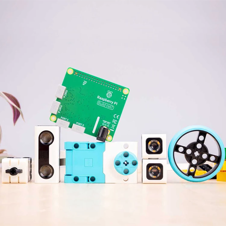 Raspberry Pi Build HAT Expansion Board Combine Raspberry Pi Computing Power With Game Components