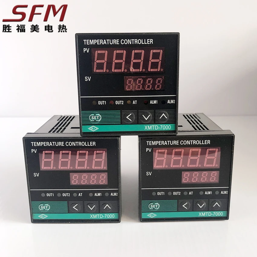 SFM RTD 4-20mA 1-5V SSR Relay mA Voltage RS485 Linear And PID Armoured Thermocouple Industry Temperature Controller