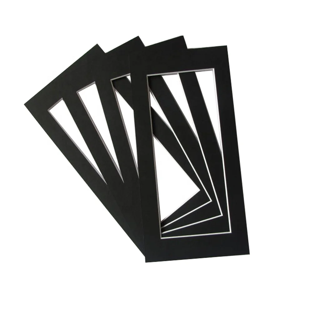 
Wholesale precut 1.4mm white core photo frame matboard 