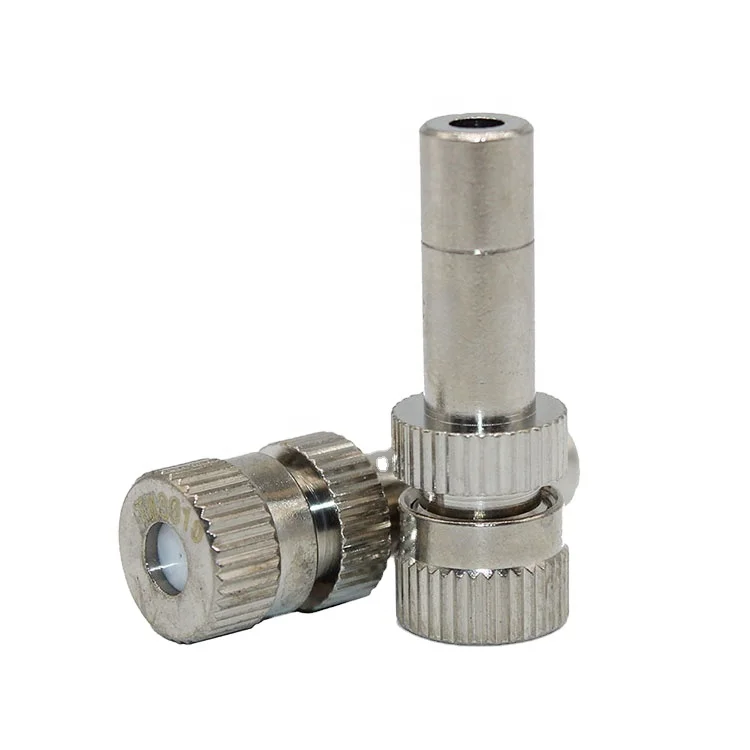 Factory Price Mist Nozzle Sprayer Nozzle Brass Nozzle for Outdoor Misting System Cooling dusting