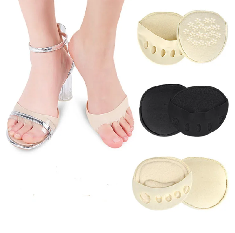 Five Toes Forefoot Pads for Women High Heels Half Insoles Calluses Corns Foot Pain Care Absorbs Shock Socks Toe Pad Inserts