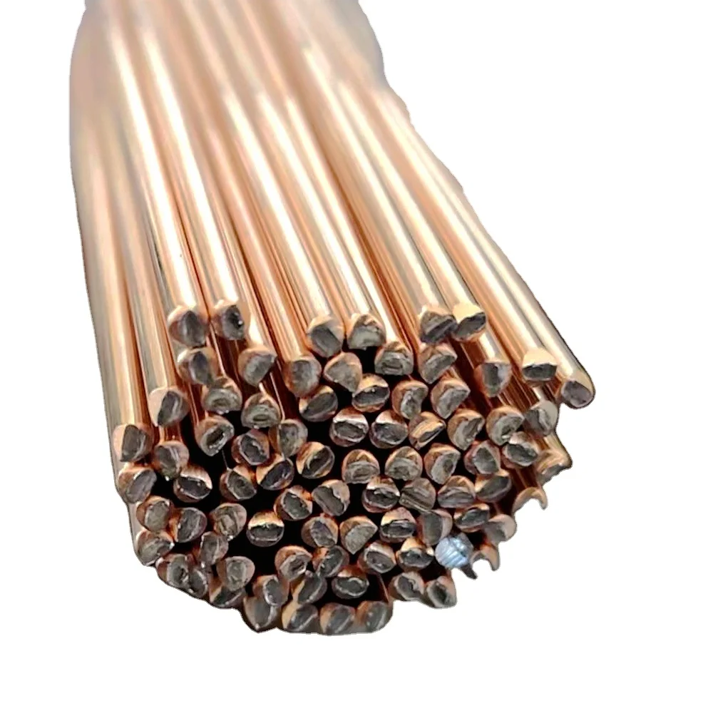 Good Price Silver Phos Copper Brazing Rod Alloys Flat Welding supplier