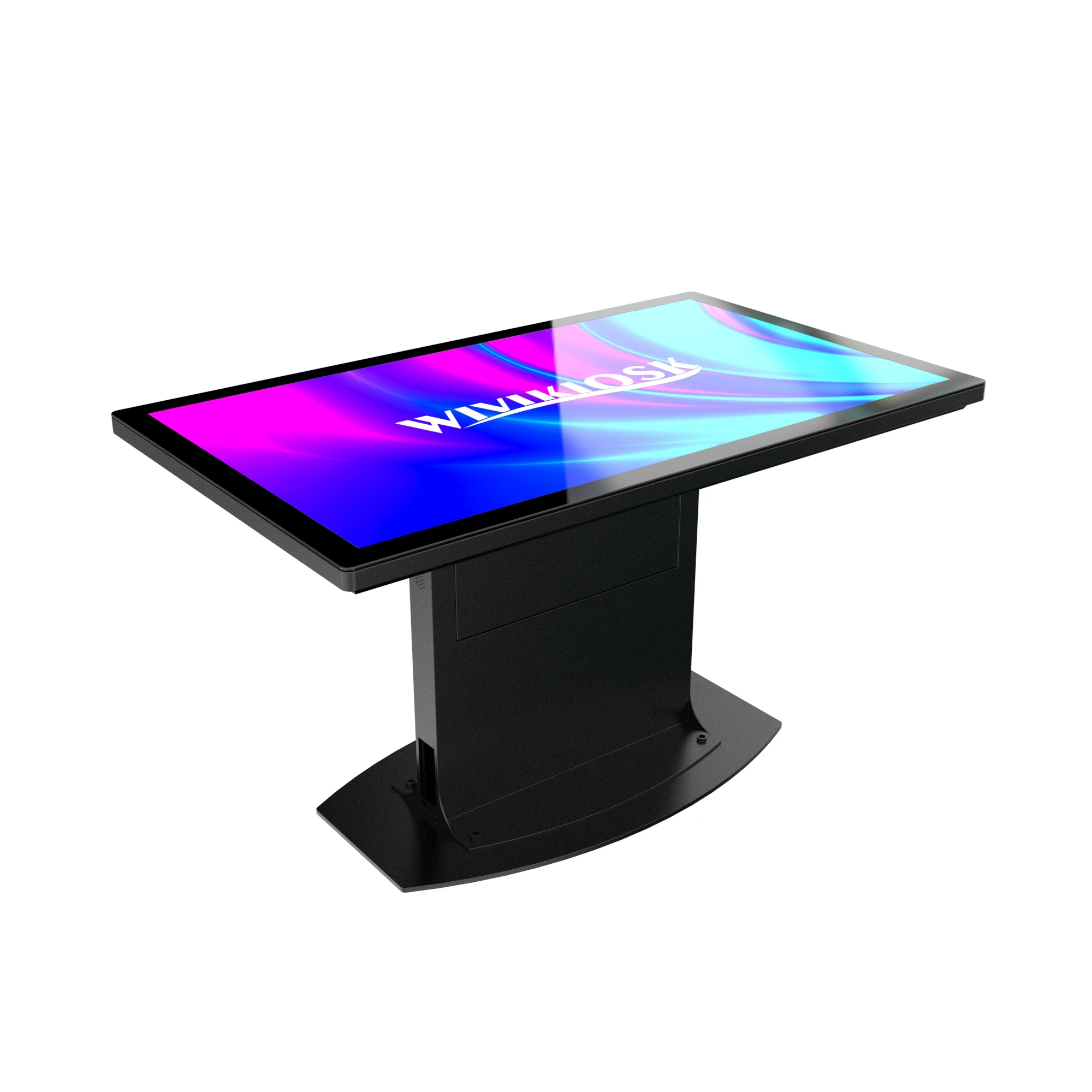 43 55 inch indoor LCD touch interactive multi waterproof coffee restaurant smart table screen kiosk