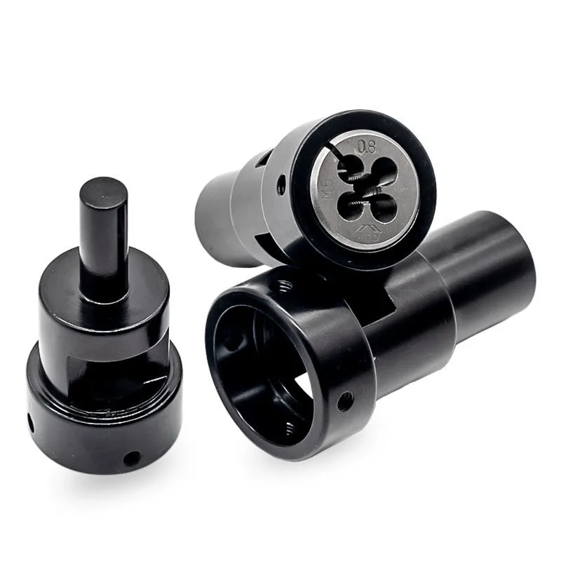 CNC Automatic Lathe Die Sleeve Circular Screwing Fixed Dies Thread Drilling Machine Tapping Set