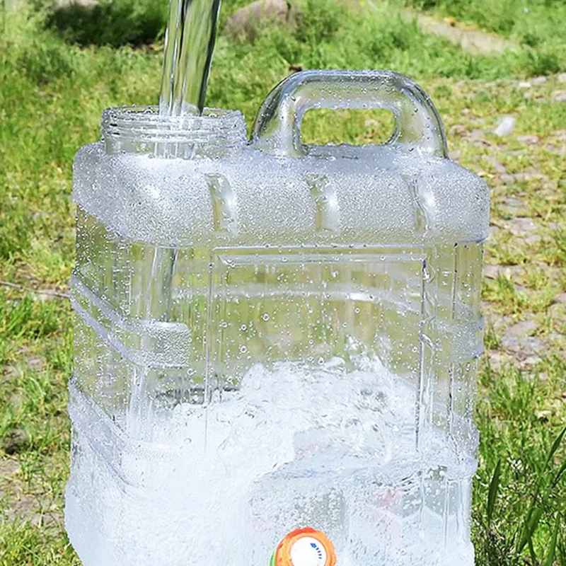 Maxcook  Hot Sale 10L  Water Tank Large Capacity Plastic Container Wholesale Portable Outdoor Camping Water Storage Bucket