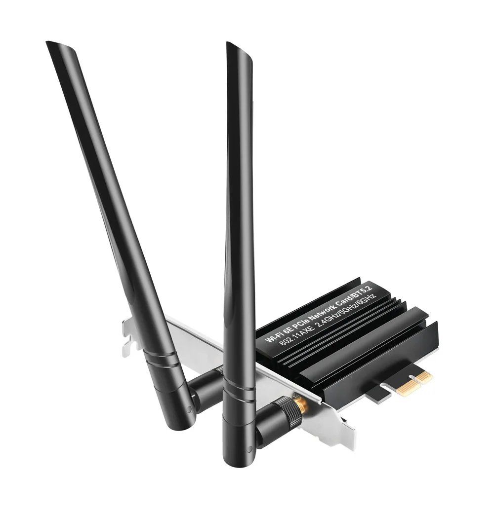 In-tel AX210 AX200 wifi 6E wireless network card 5G Blue tooth  AX3000 Blue-tooth5.2 Wireless Adapter Pcie Express Network Card