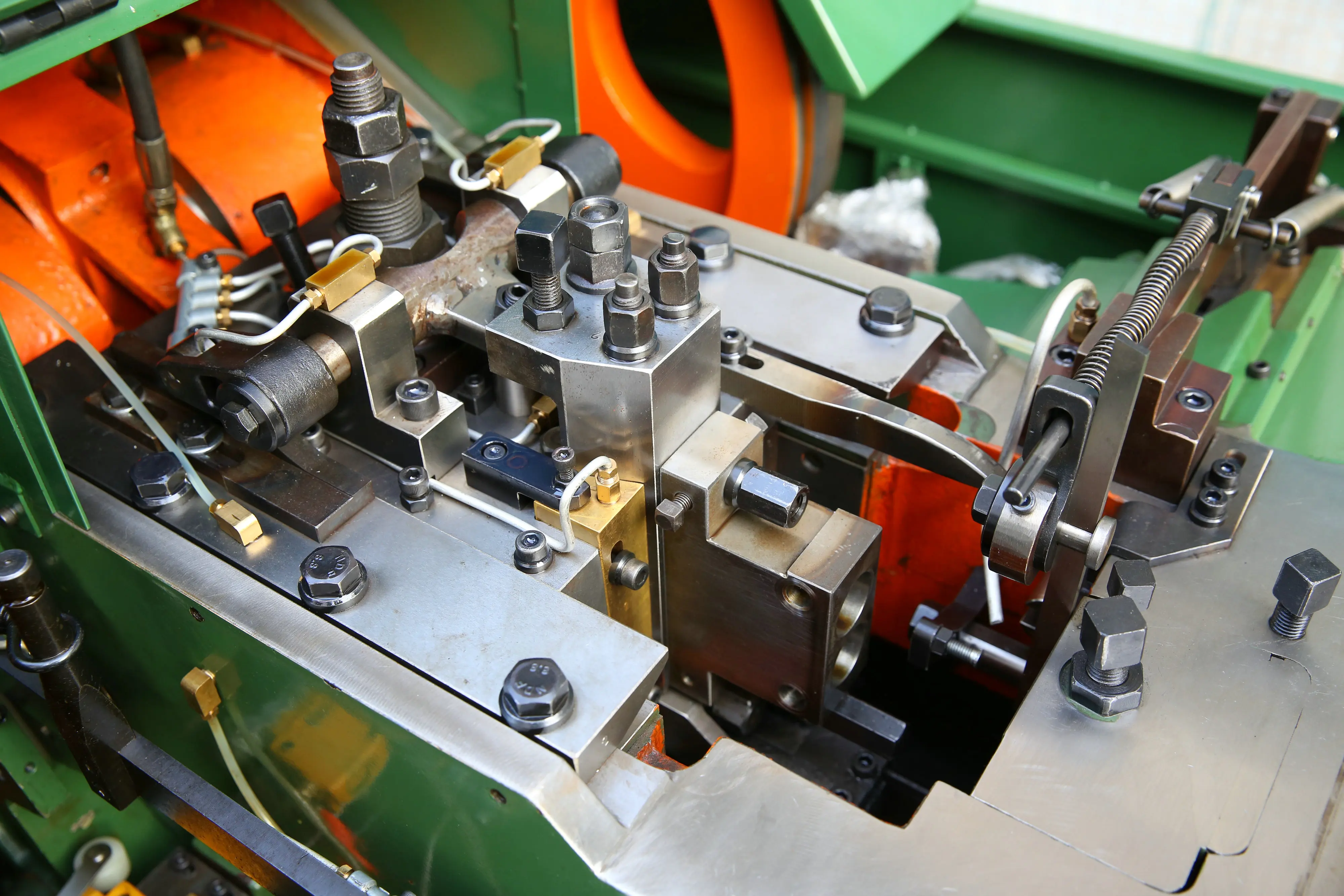 M6*60 Taiwan TX-15B Automatic 1-Die 2-Blow Cold heading Screw Making Machine