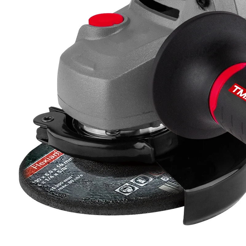 Professional Powerful 220V Alternating Current Handhold 100MM Cutting Disk Variable Speed Angle Grinder Machine