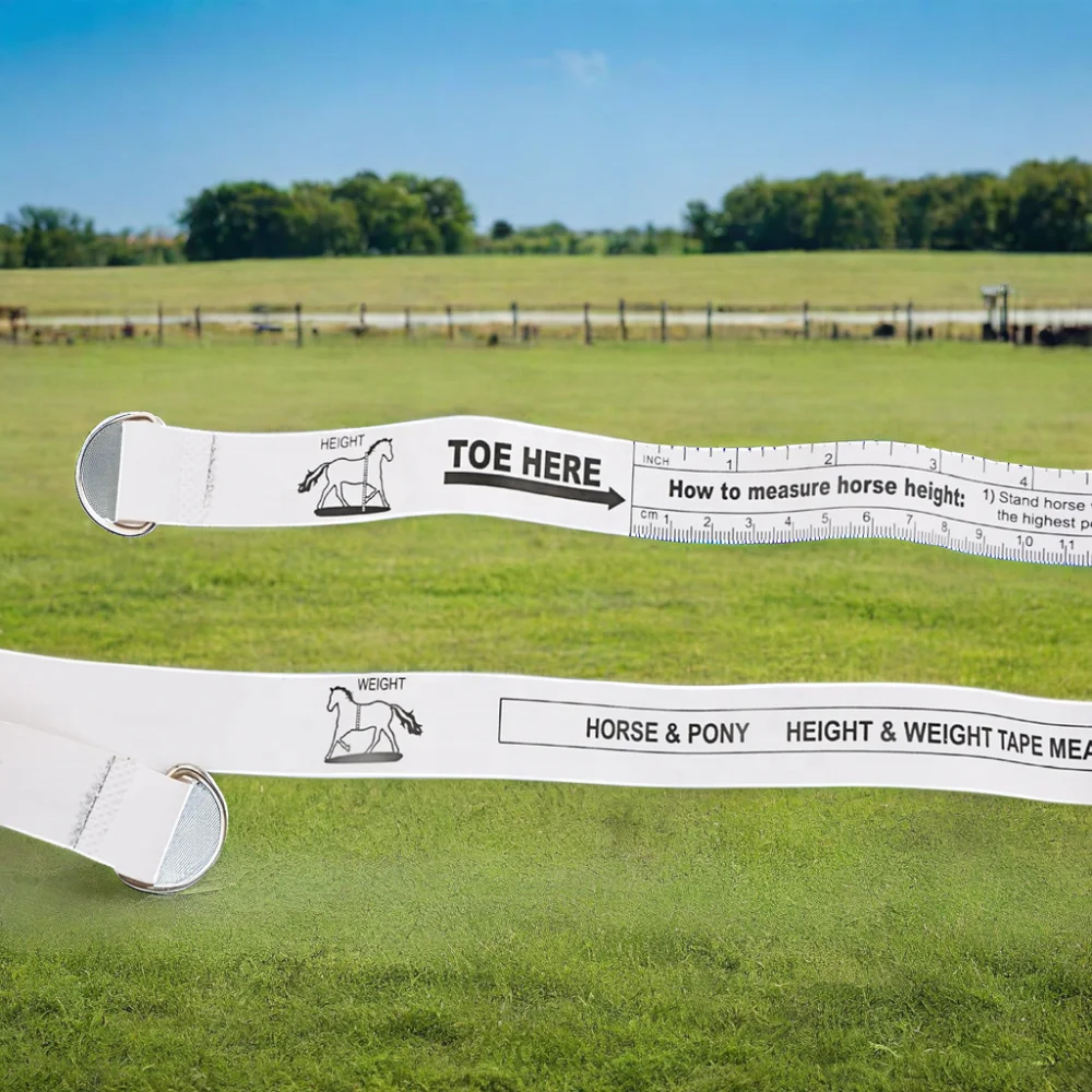 Equestrian Equipment Horse Height and Weight Band Tape Measurement for Racing