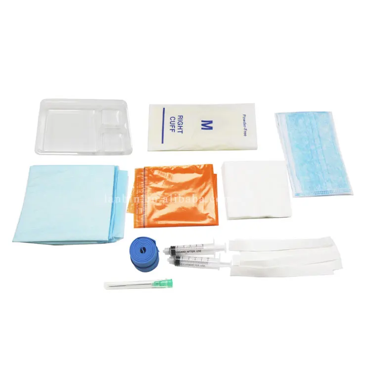 Disposable Medical Dressing Care on off dialysis Catheter Kit