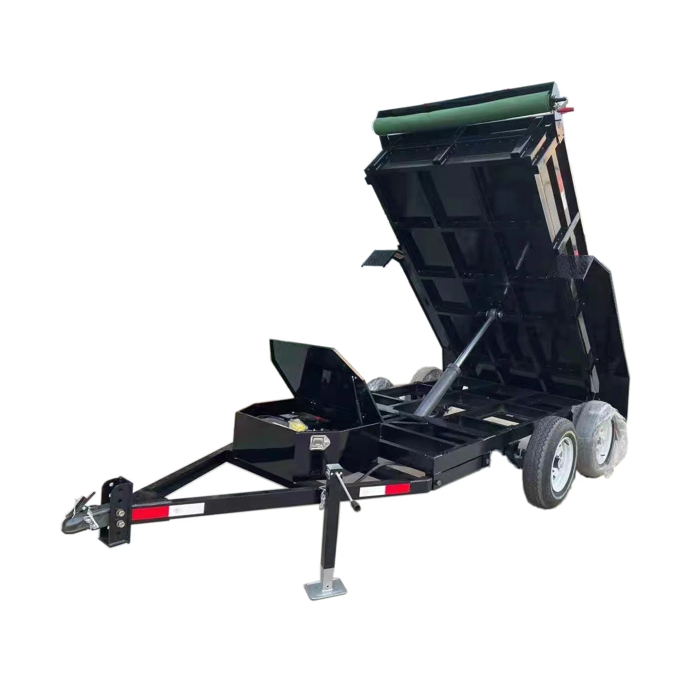 Hot sale Agriculture hydraulic tipper trailer farm trailer